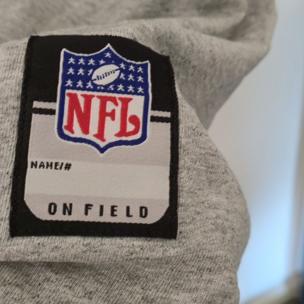Reebok XL Vintage NFL Washington Redskins 70th Anniversary T-Shirt Gray Sporty - Picture 4 of 12